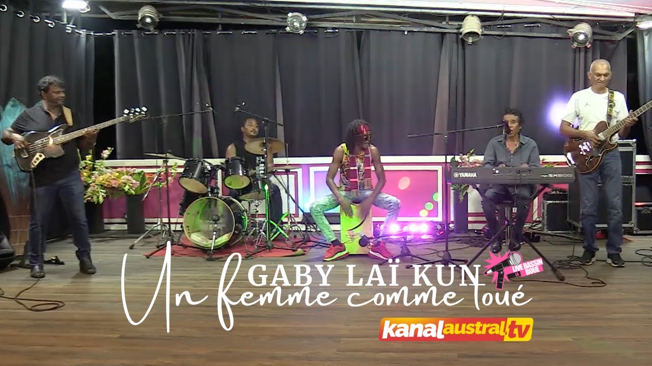 GABY LAÏ KUN - UN FEMME COM TOUE- en live chez Kanal AUstral.tv