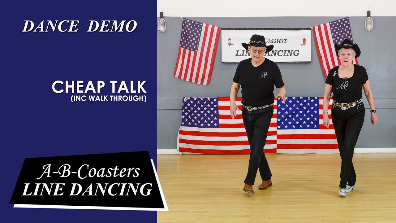 CHEAP TALK - Line Dance Demo & Walk Through