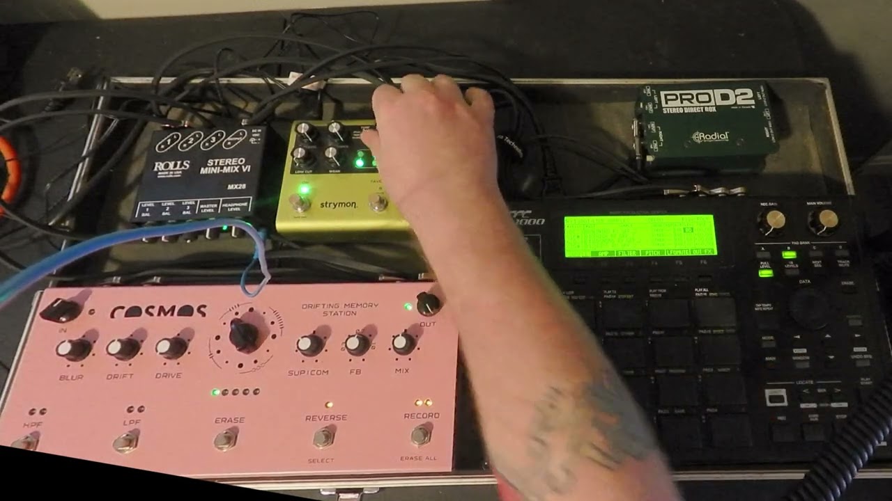 Live Sample Based Ambient-MPC 1000 No Sequencer Tape Looping