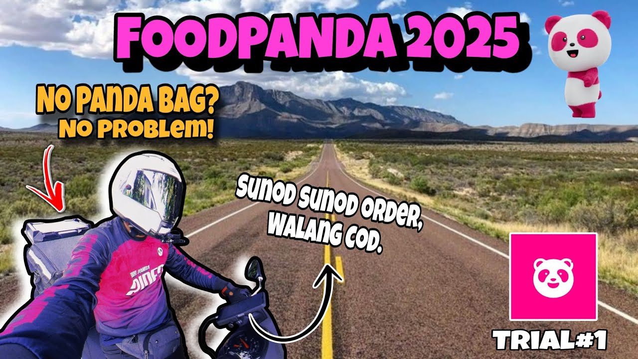 Okay paba sa FoodPanda ngayon 2025? | FoodPanda Part-time 2025 | Trial#1
