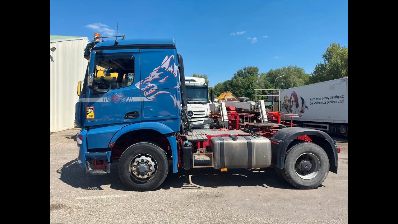 DAIMLER-BENZ Arocs 1853 4X4 HAD/RETARDER/ACC/LDW/HYDRAULIK