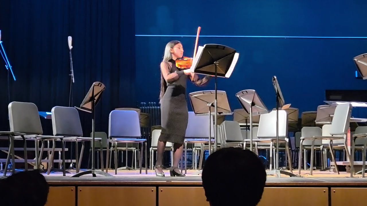 Winter Arts Night Violin Solo