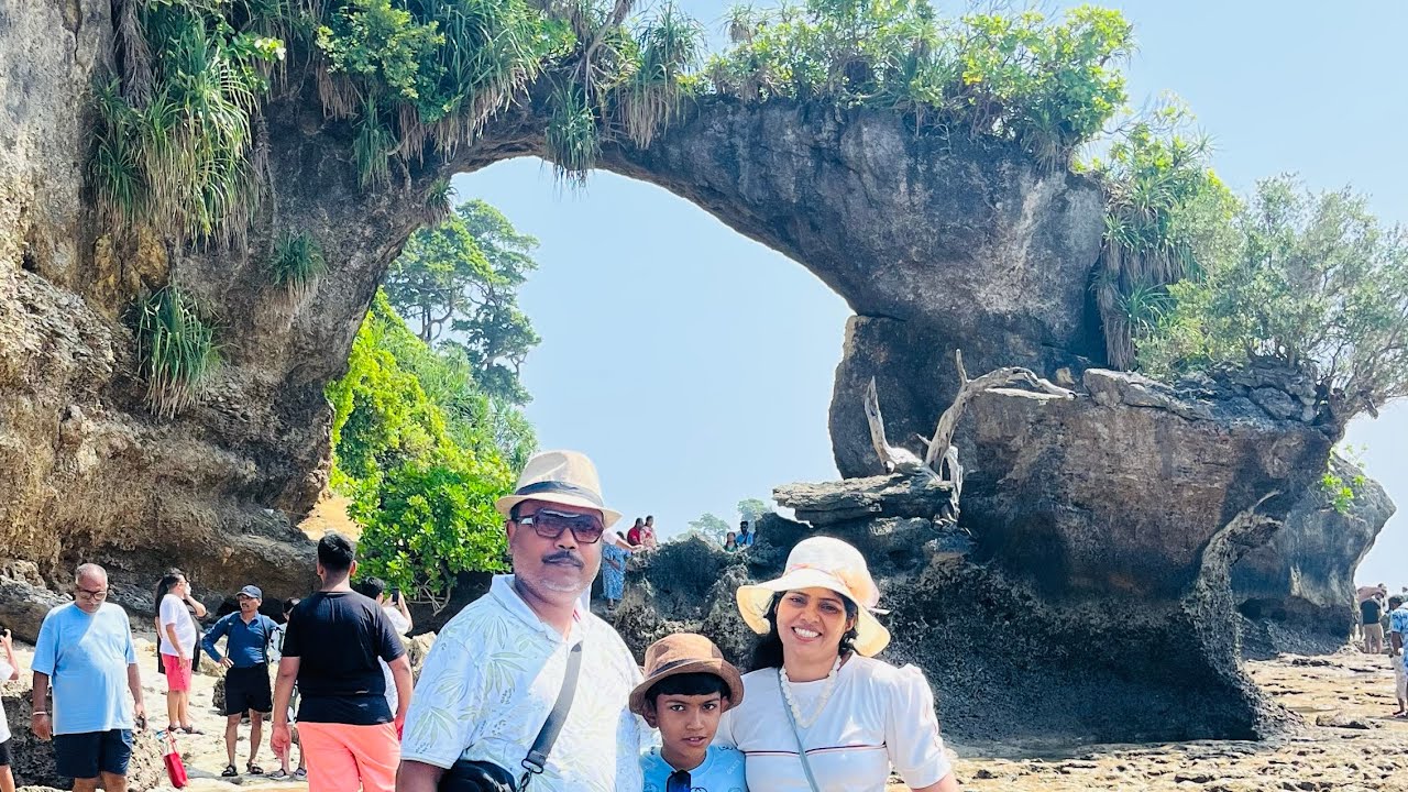 Natural Bridge : Neil Island : Andaman and Nicobar