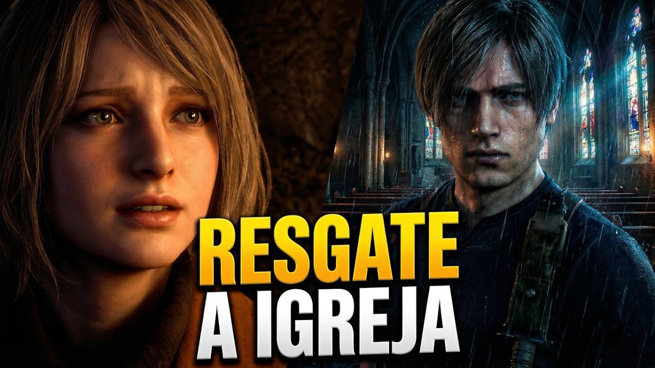 O RESGATE DE ASHLEY!Resident Evil 4 Remake (Cap 5) - Gameplay Imersiva