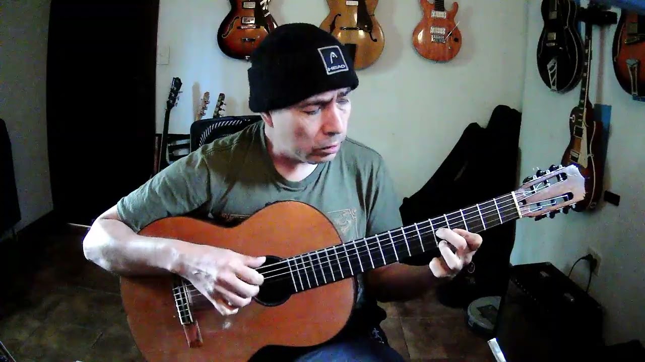 Zamba del Grillo. Néstor Gómez guitarra Fransisco estrada Gómez 1979