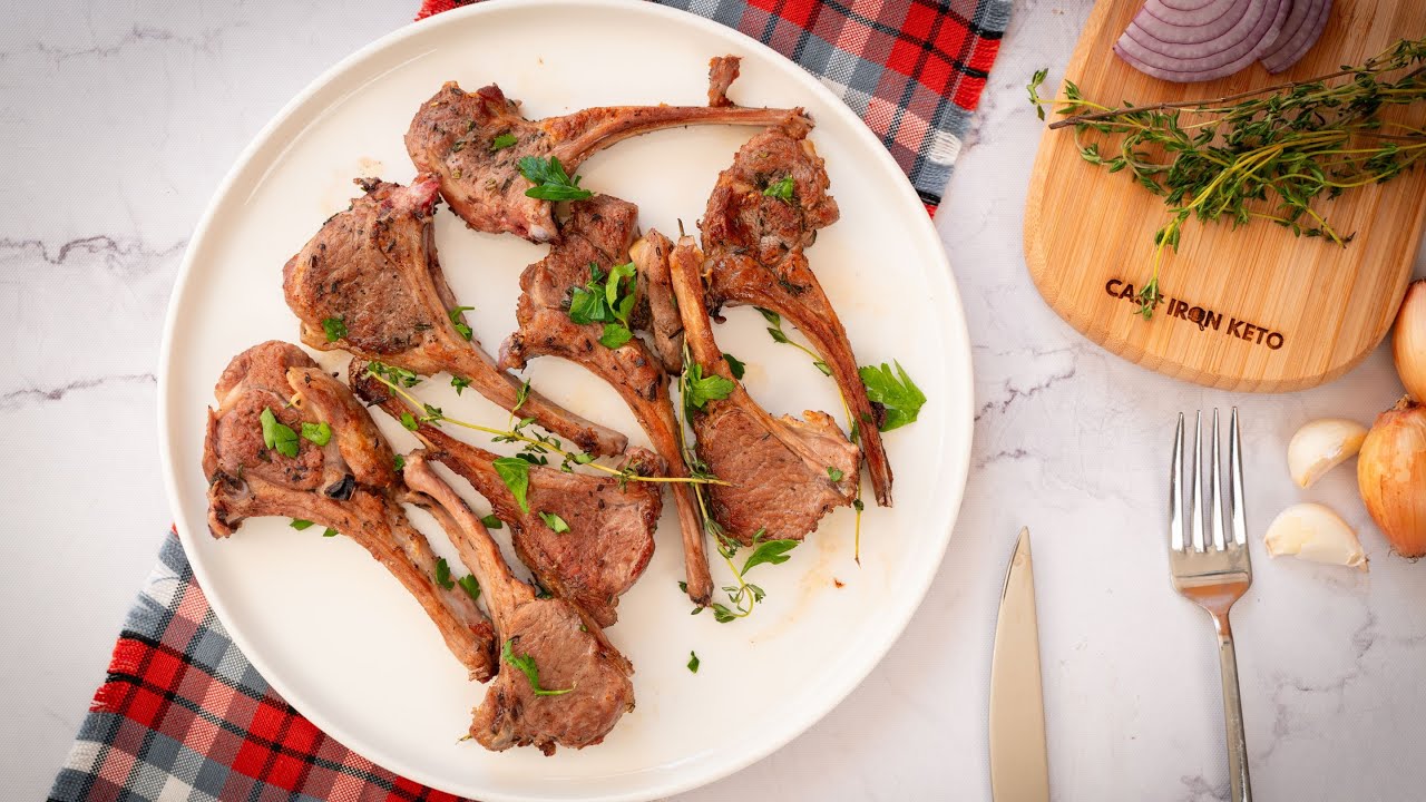 Keto Lamb Chops: Quick & Flavorful Recipe | 20-Minute Keto Dinner!