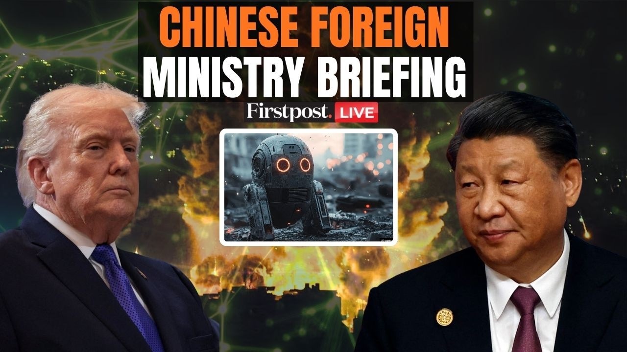 LIVE: Chinese Foreign Ministry Briefing as China Warns US Over AI Use Against Iran War