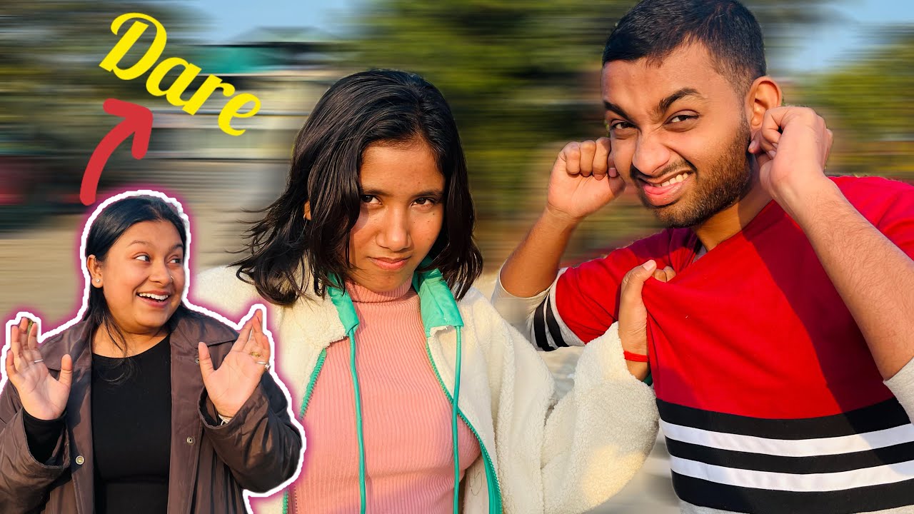 It’s a challenging vlog 💪🏻 & very funny 😁 || Dare challenge || @noutankiqueen 