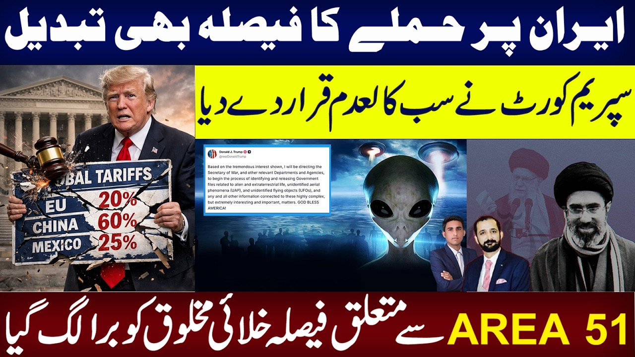Supreme Court Strikes Down Trump’s Tariffs | What It Means for Iran | Ikram Ullah and Faizan Rizvi