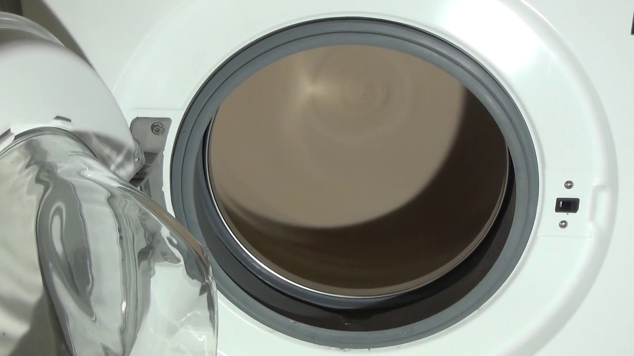 Lab Experiment : Final Fast spin with door open on Samsung Ecobubble Washing Machine