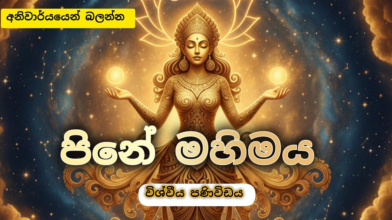 විශ්වයේ මේ 🪷පණිවිඩය ඔබේ🧿 පිනට ලැබුණේ අනිවාර්යයෙන් බලන්න |Law attraction 