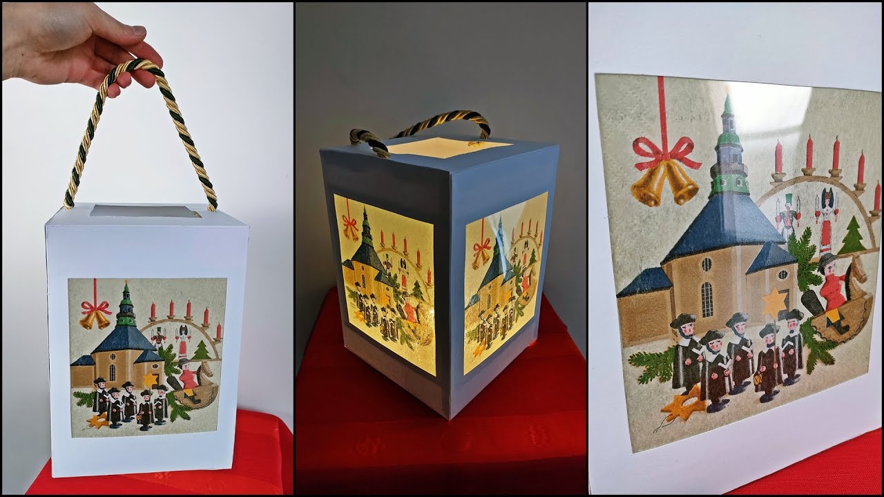 Papierowy Lampion Na Roraty Z Witrażami DIY - Prosty I Tani W Wykonaniu
