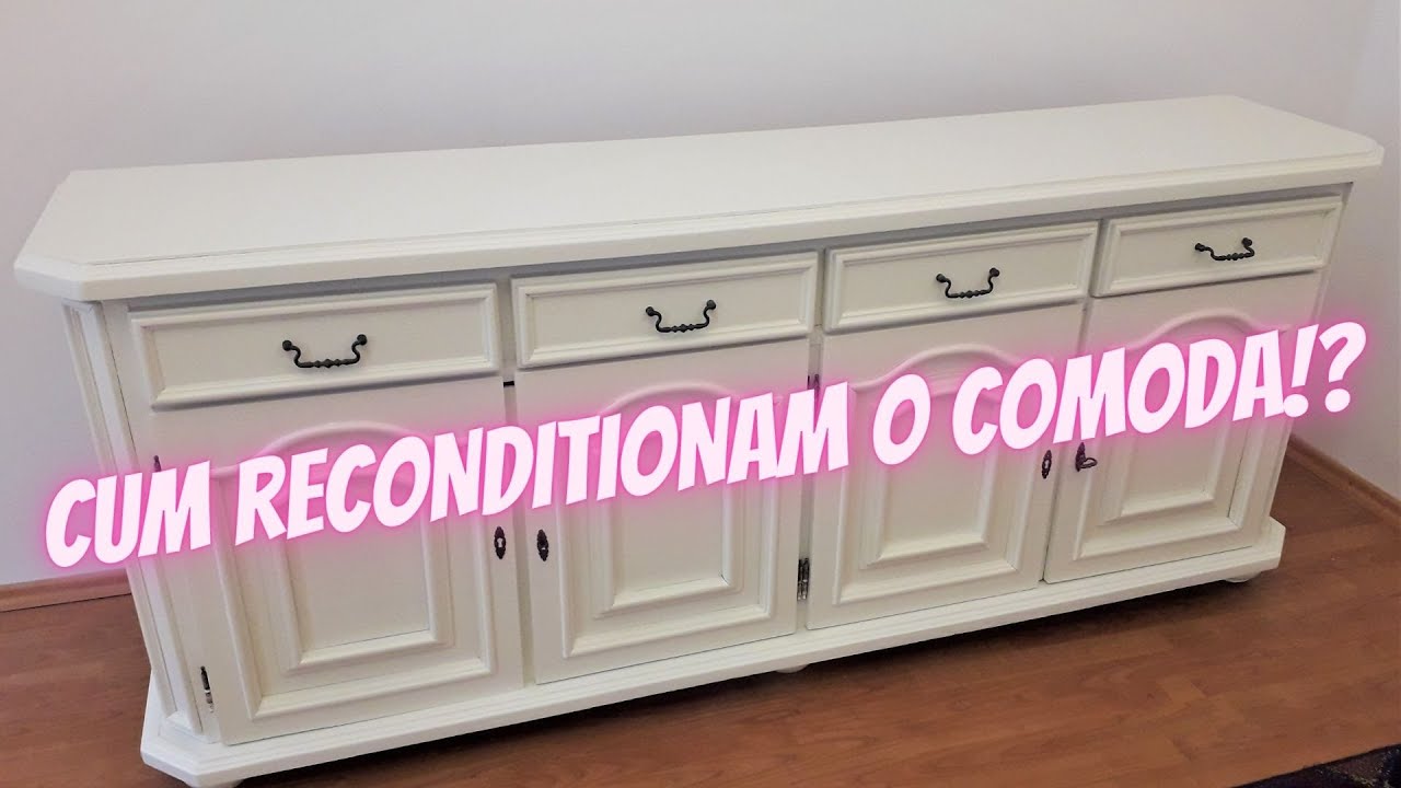 (EP.11) Reconditionare Servanta cu 4 usi ! Reconditionare mobila Veche !