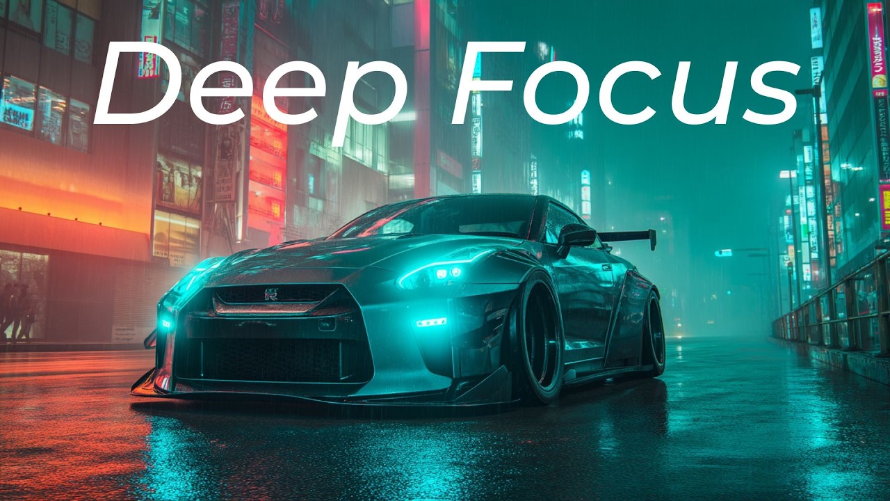 [EDM Chill Mix] Deep Focus | Study & Work | 2 Hours 20 Minutes of Calm Tokyo Vibes