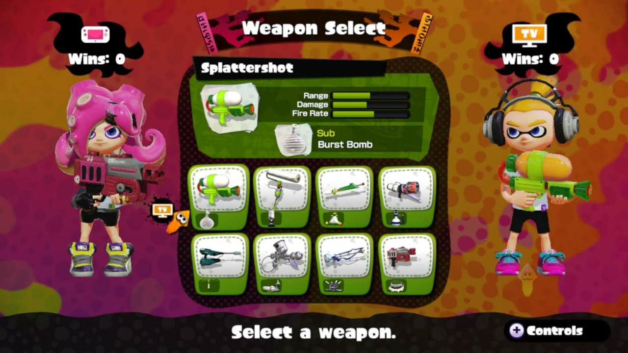 Splatoon 1 - Octoling Mod