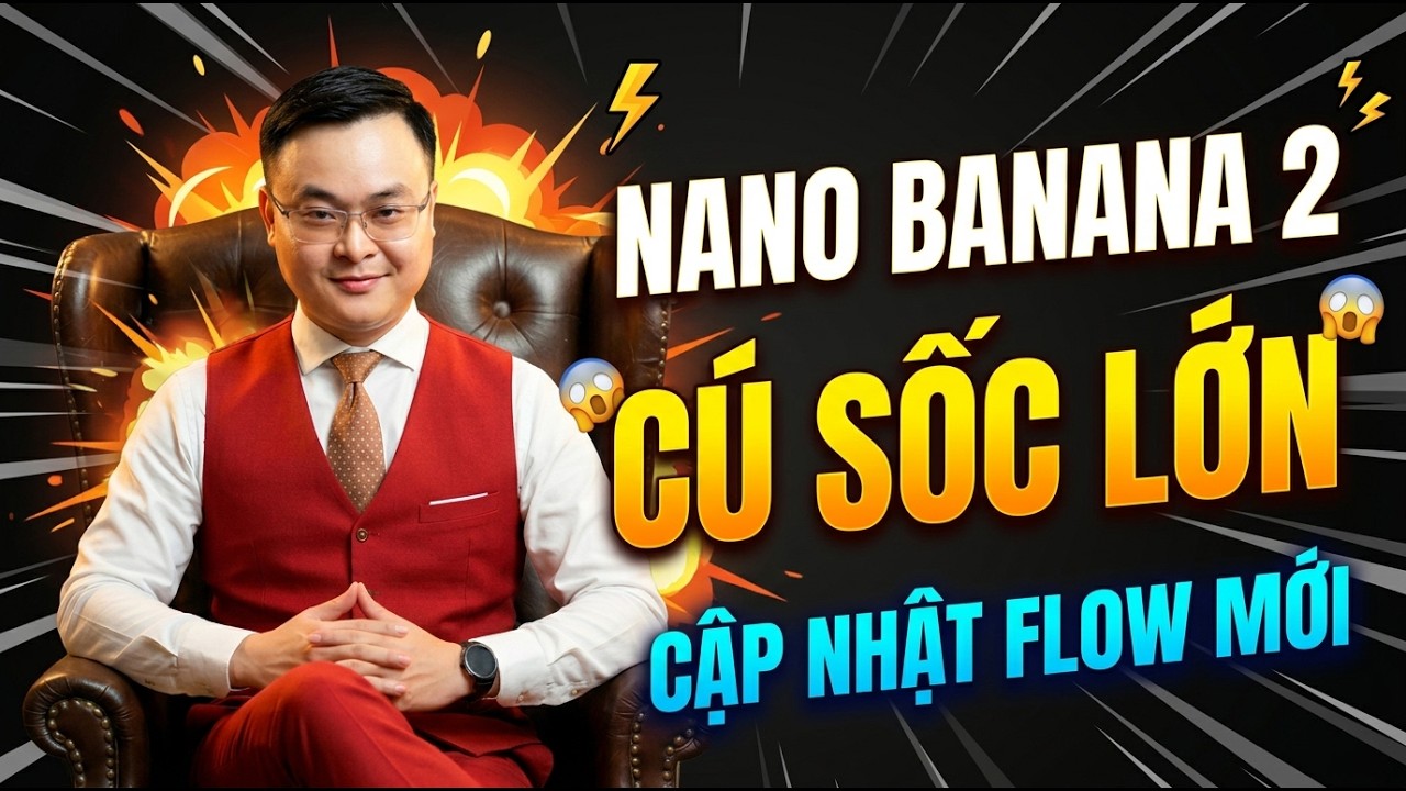Nano Banana 2 Ra Mắt, Flow Update Mới Siêu Ngon
