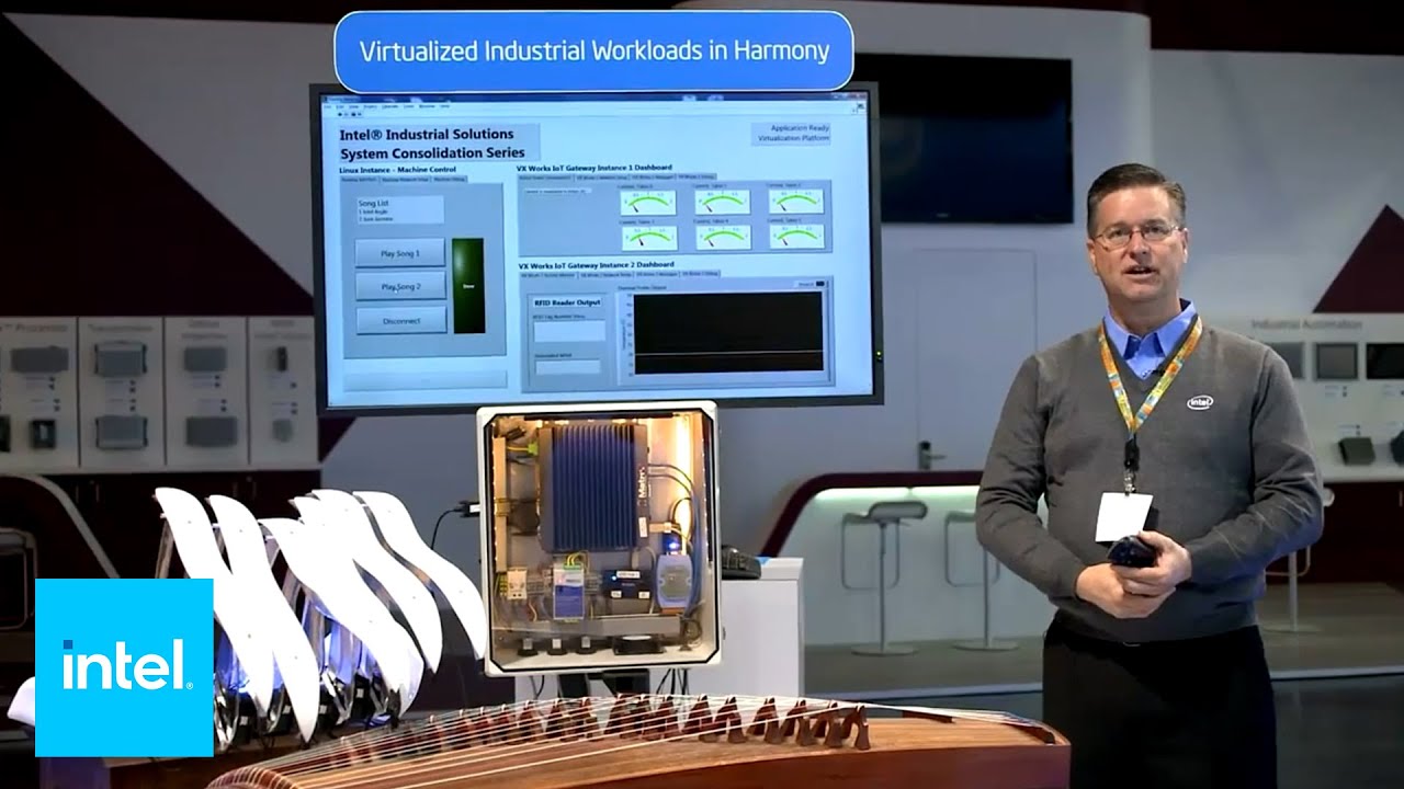 Virtualized Industrial Workloads at Embedded World 2014 | Intel