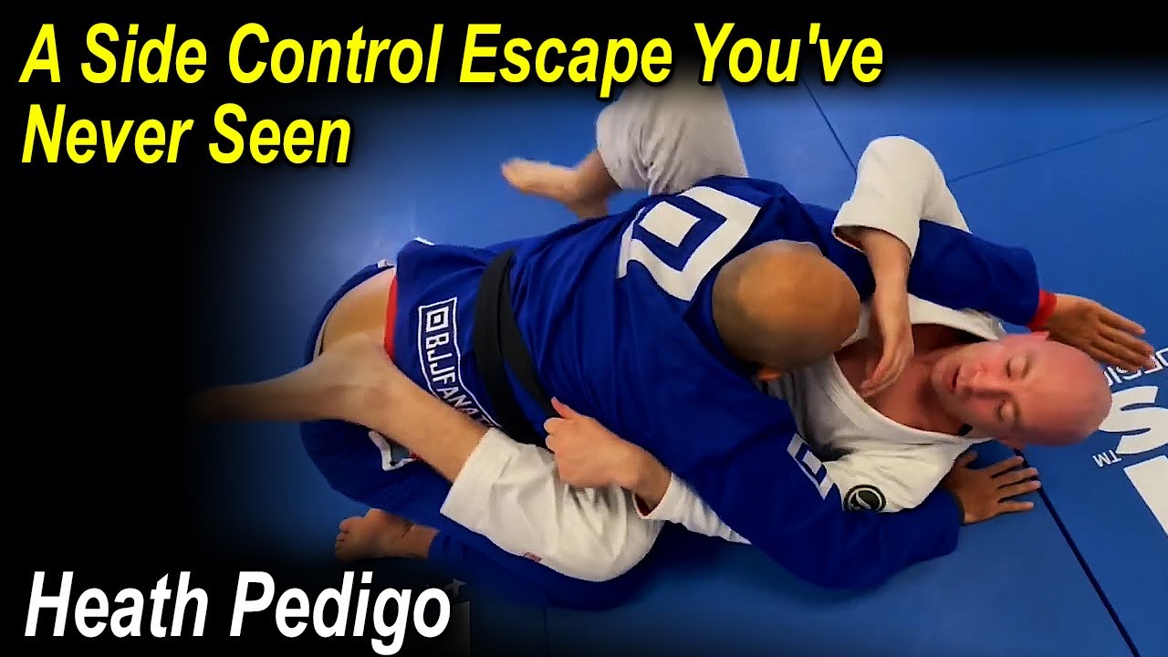 A Side Control Escape You've Never Seen And Any White Belt Can Do by Heath Pedigo