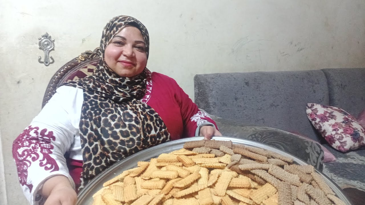بسكويت العيد بابسط. طريقة 😊