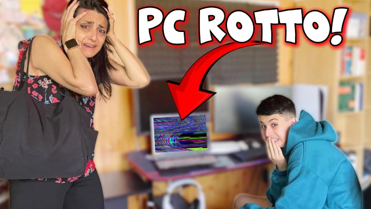 PIPPO HA ROTTO IL PC! SCHERZO A MAMMA - che guaio... 🙈😱/ tina e pippo review