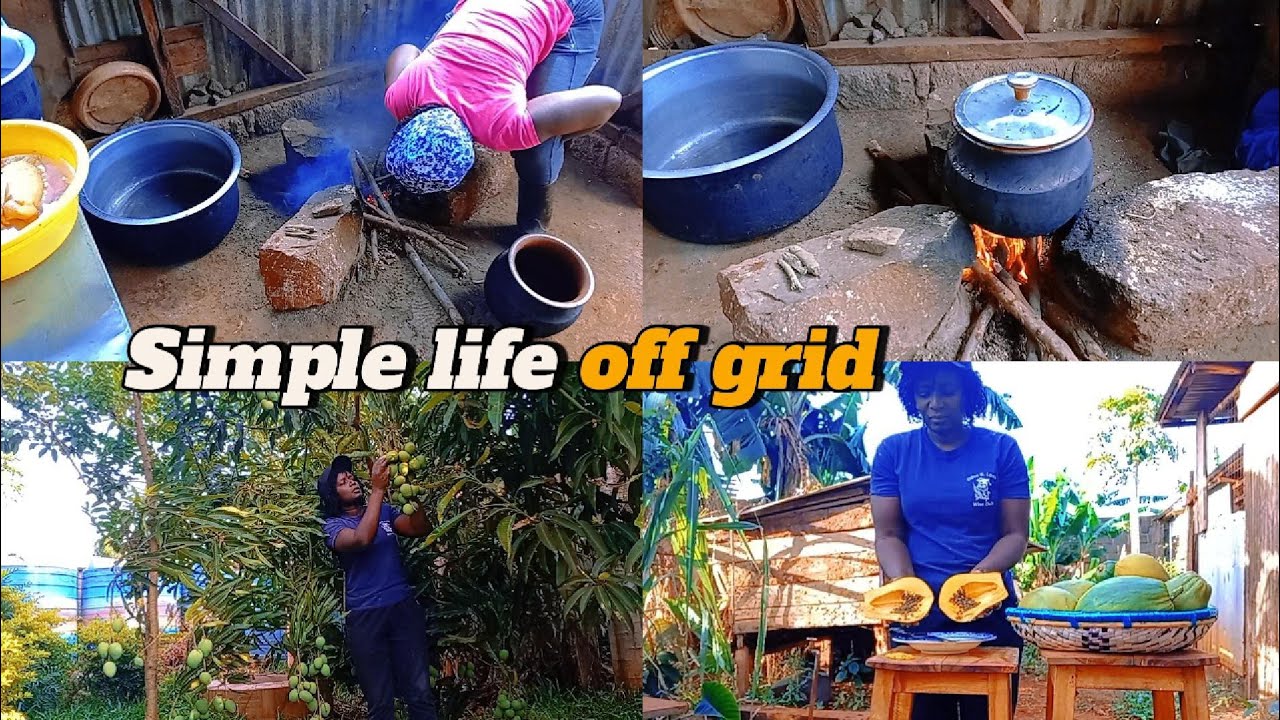 Why Village Food Is Healthier 🌱 | Firewood Cooking Kienyeji Chicken Soup🍗🔥
