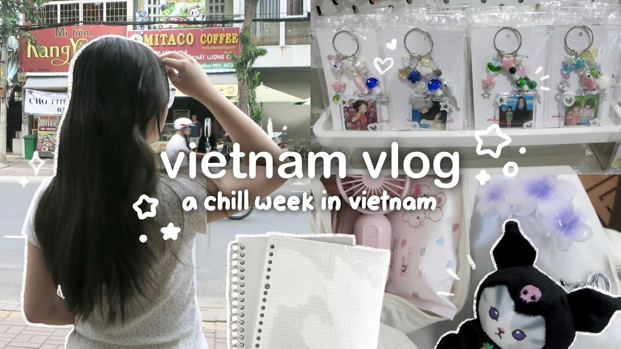 vietnam vlog ˚⊹ 𖦹 ⁺｡°: going to cafes, shopping, The New Playground, exploring malls, and more
