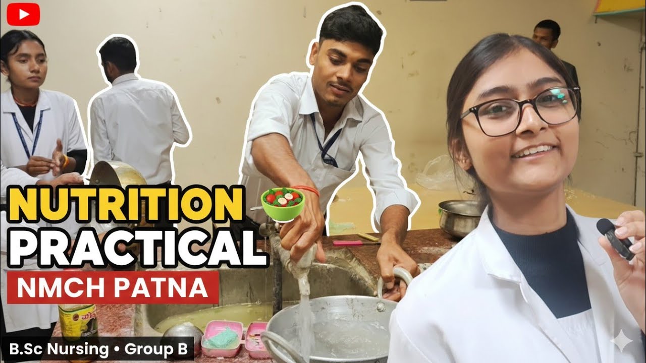 Nutrition Practical Bsc Nursing |Nmch Patna| #bscnursing #Nursing student #Medical student #college 