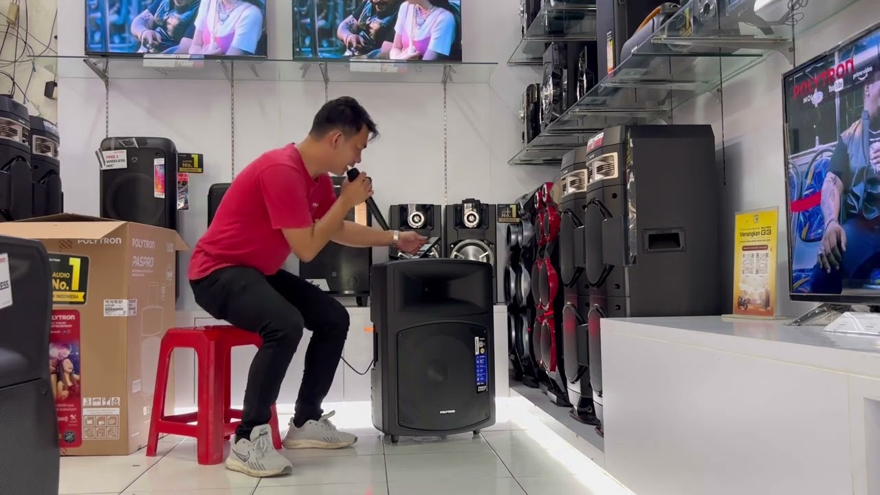 Cek Sound Karaoke Akustik Speaker Polytron PASPRO 15GP3