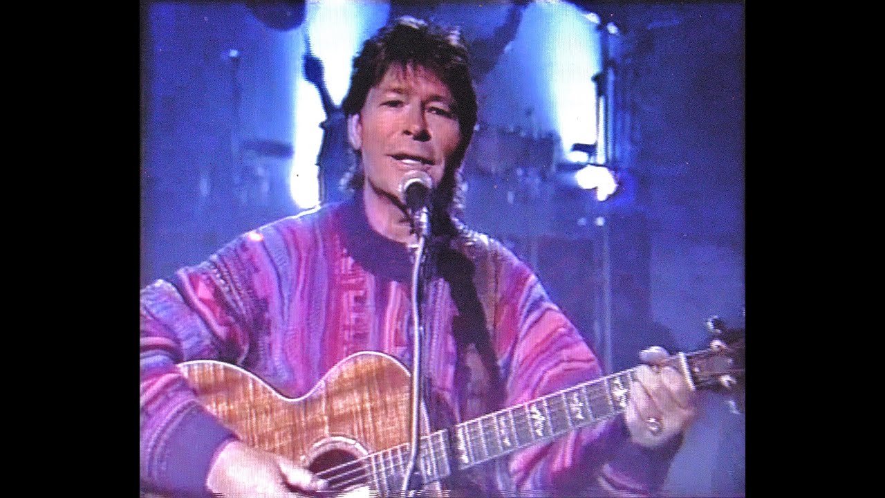 John Denver co hosts Ray Martin's Midday Show. 1992