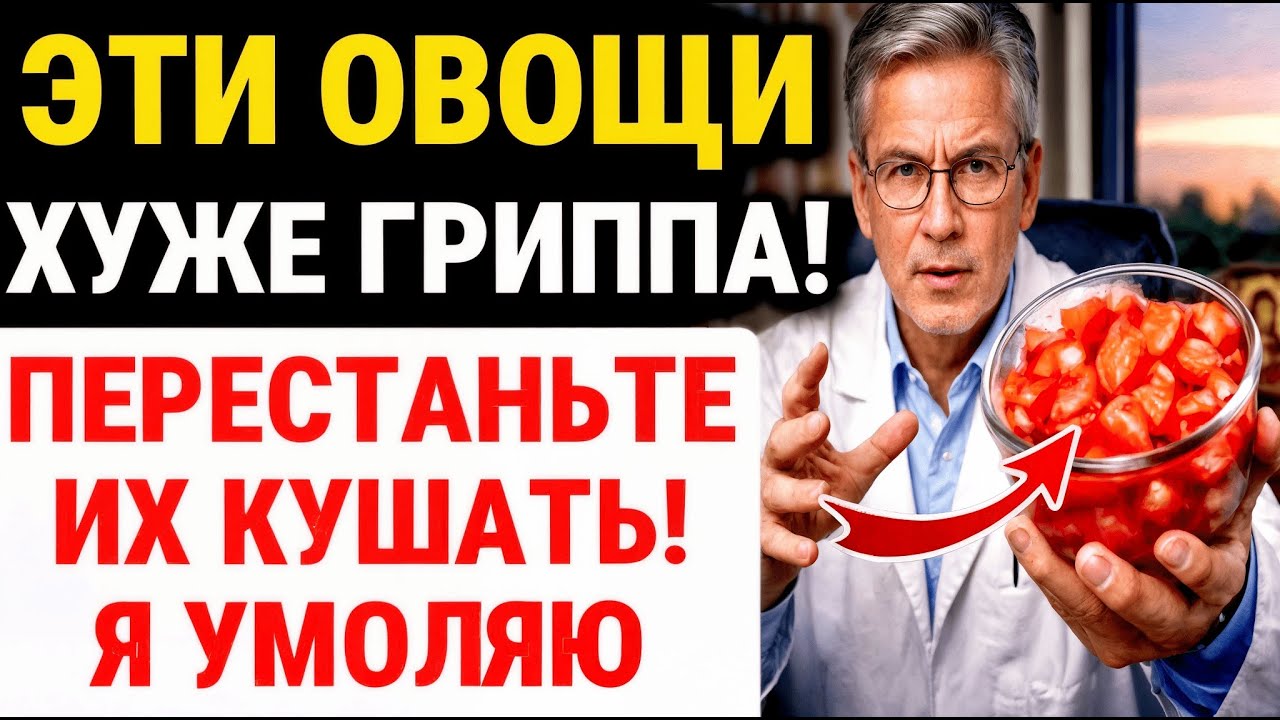 Эти овощи ОПАСНЕЕ ВИРУСА. КАКИЕ ПРОДУКТЫ СПАСАЮТ, А ЧТО ЛУЧШЕ ИЗБЕГАТЬ ПОСЛЕ 50