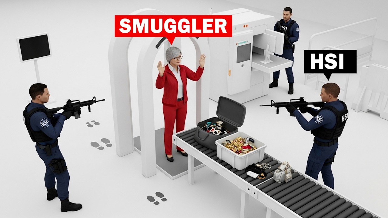 The Woman Who Outsmarted Airport Security for Smuggling Gold