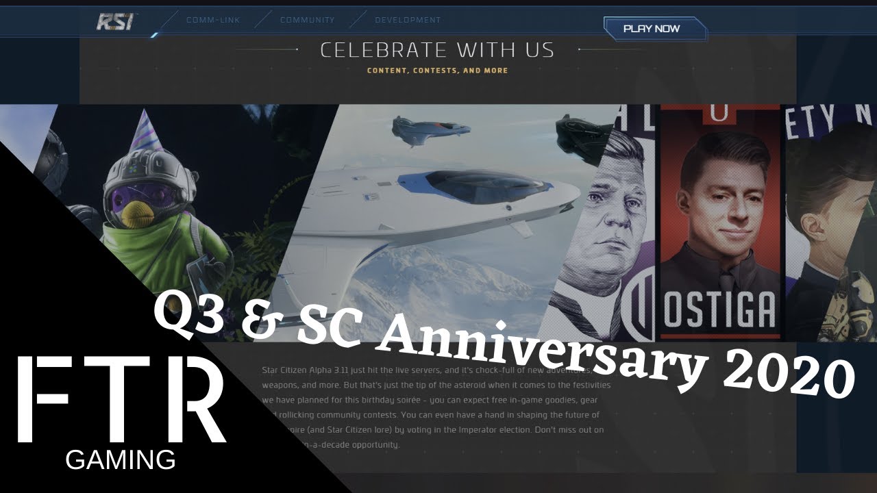 Star Citizen - Quarter 3 & CitizenCon 2020