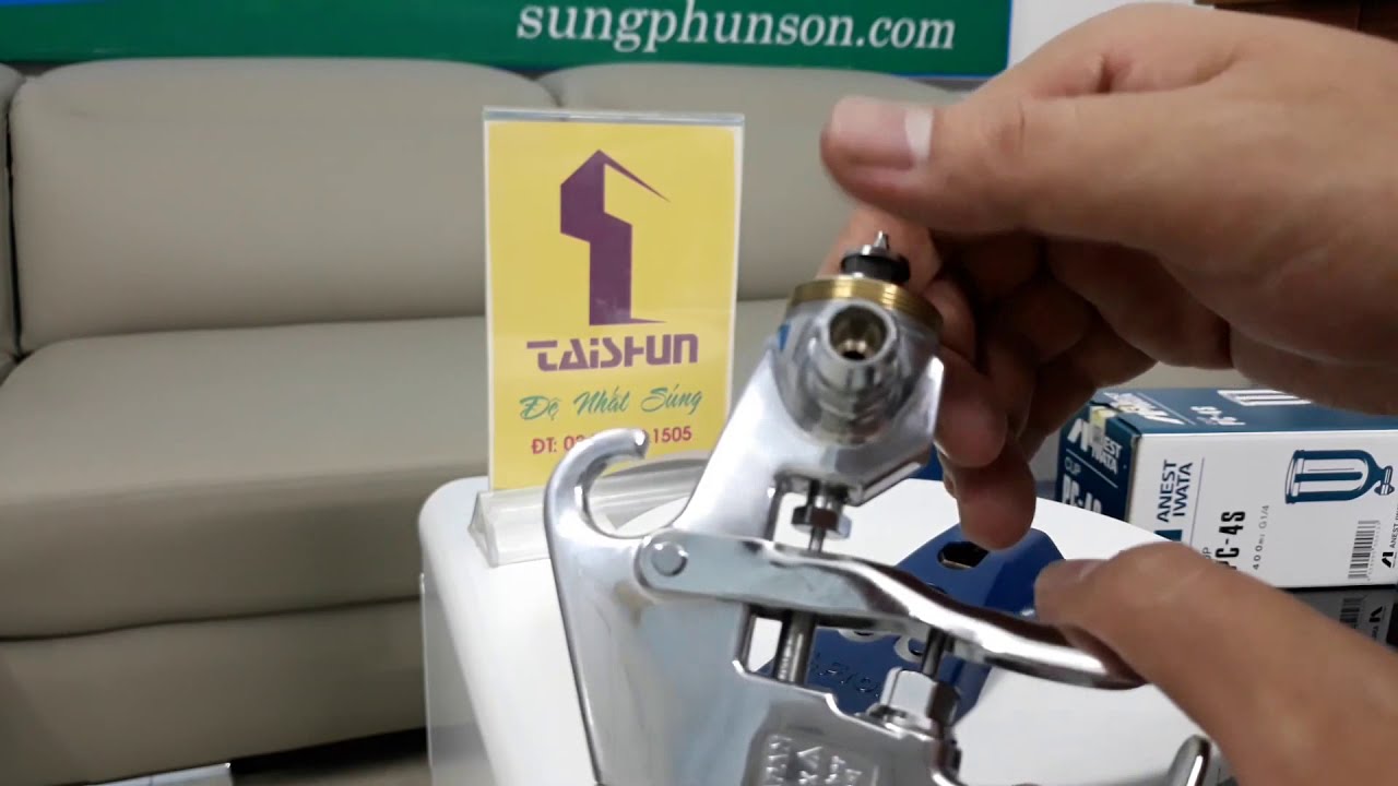 spray gun w71g Spray gun W71 31G Anest Iwata for furniture compare original with fake spray gun