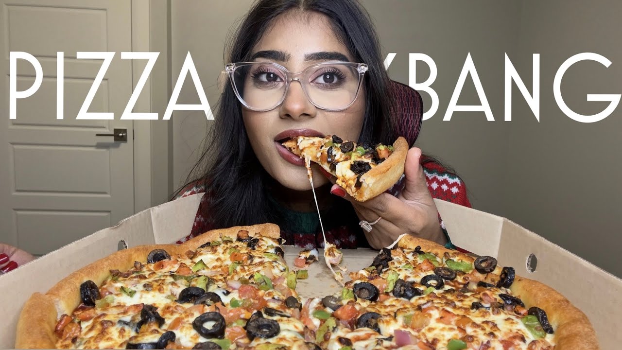 ASMR Pizza Mukbang | Satisfying Eating Sounds & Mouthwatering Tingles | Pizza Hut
