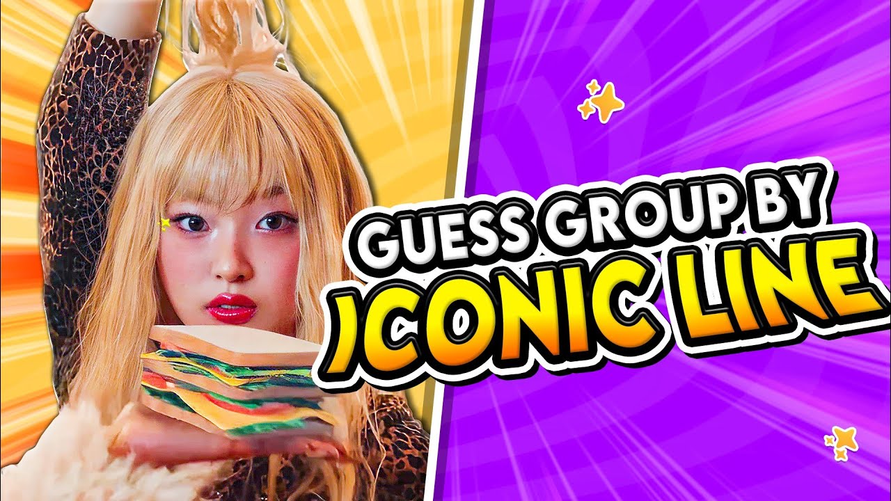 GUESS THE GROUP BY THE ICONIC LINE ON LYRICS ✨⚡ | KPOP GAMES /KPOP QUIZ 🎮 ⚡