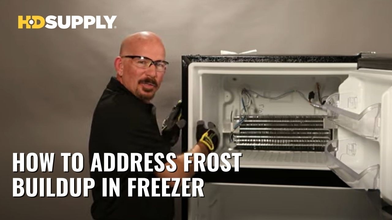 How to Address Frost Buildup in Freezer | HD Supply