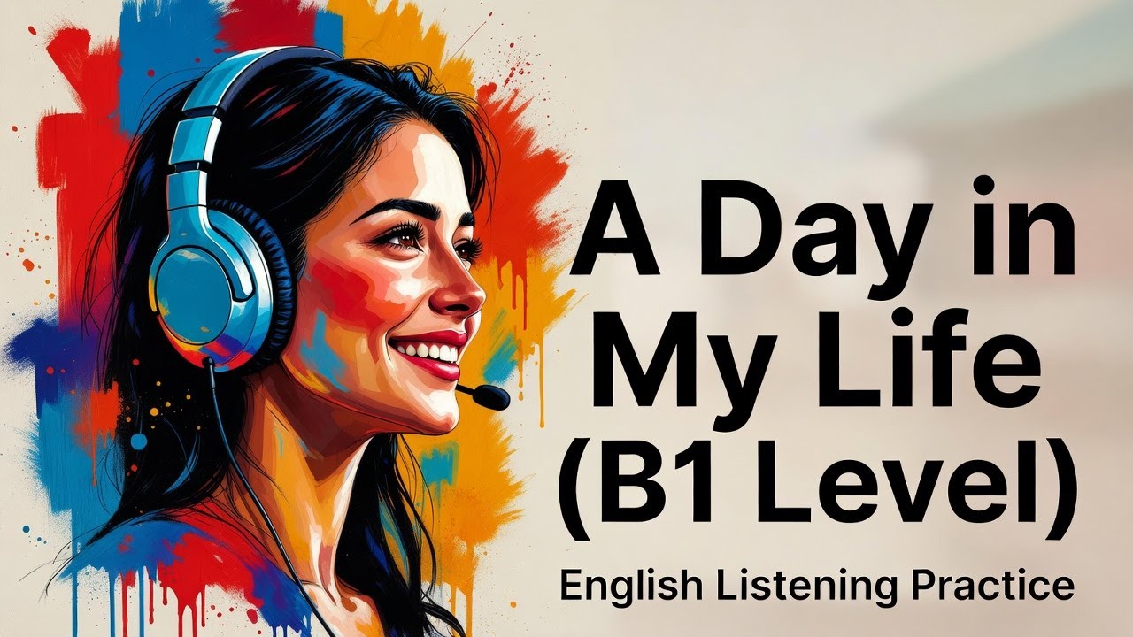 English Stories Quiet Day in My Life (B1 Listening) | English Listening Practice