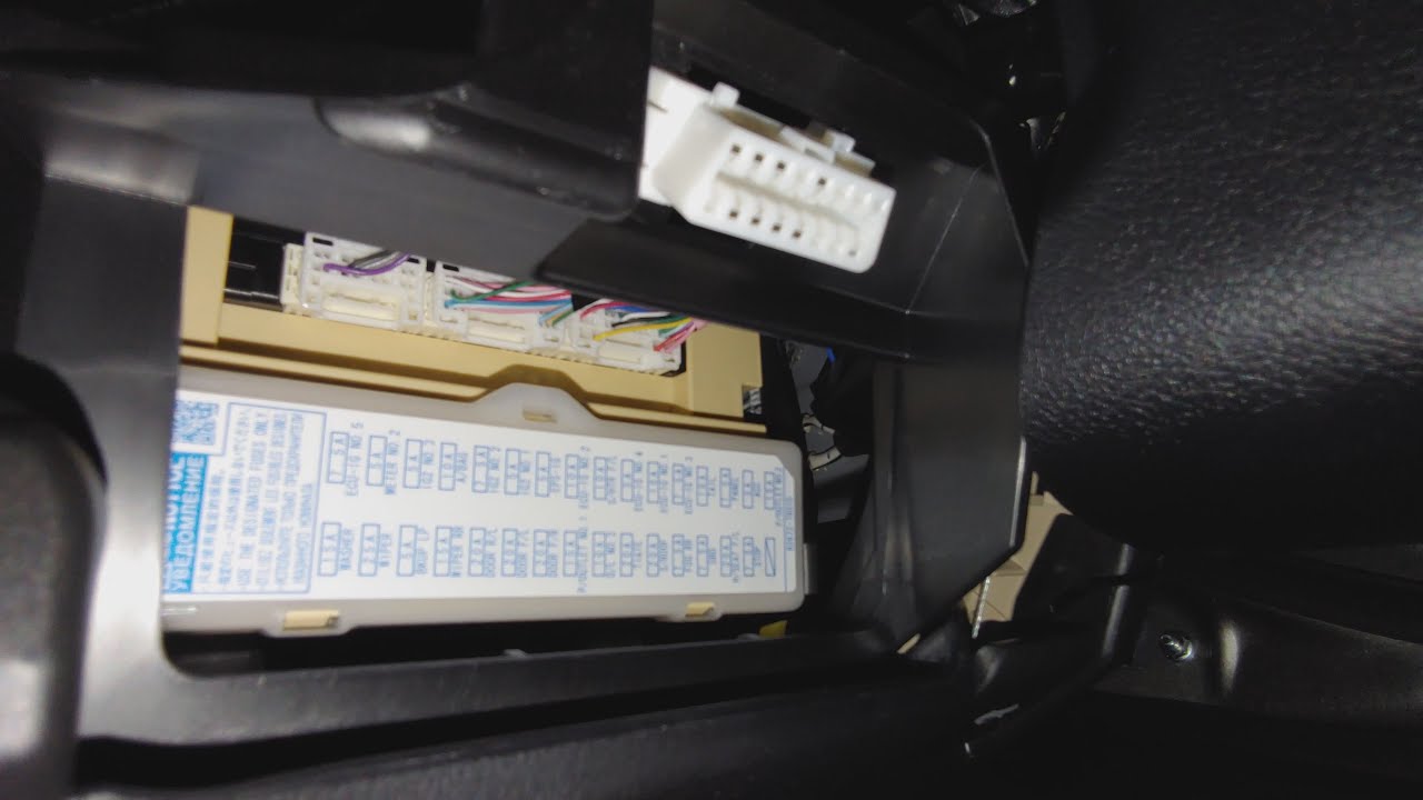 Lexus NX 300 (2014-2021): Cabin Fuse Box Location And Diagram.