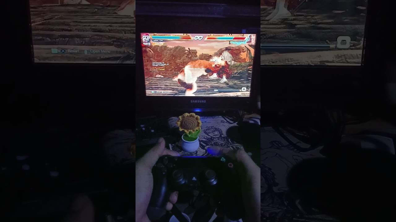 Tekken 7: Panda Wall Carry Combo 🔥🔥🔥#authentic #tekken7 #handcam #ps4 #shorts #panda