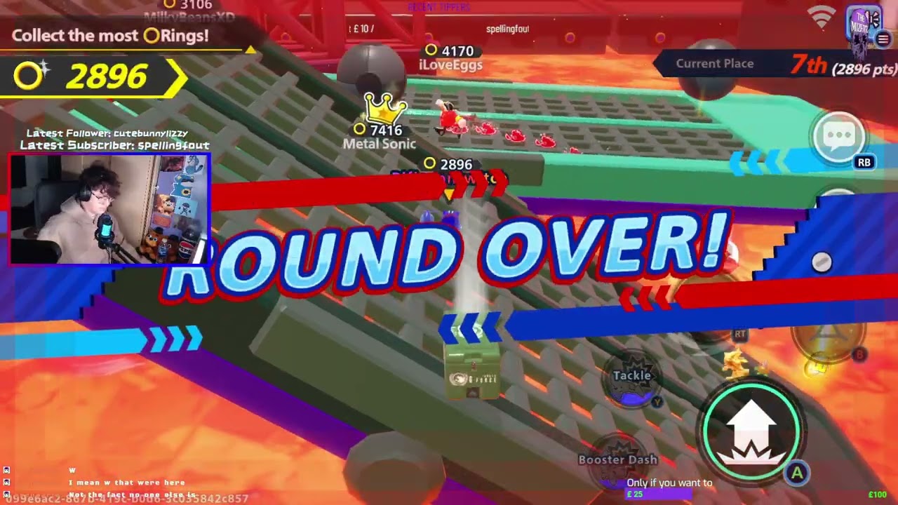 Sonic rumble and stream racer fun VOD 11/1/26