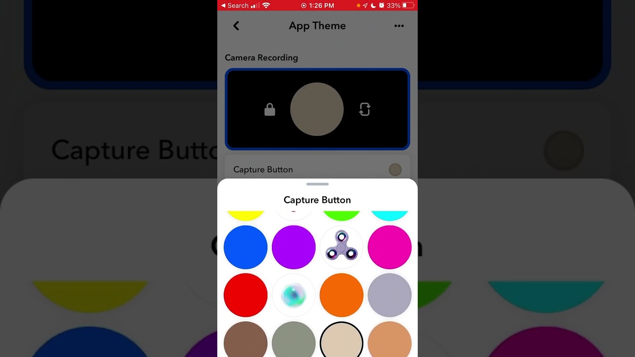 SnapChat Plus - customize your camera button - full overview
