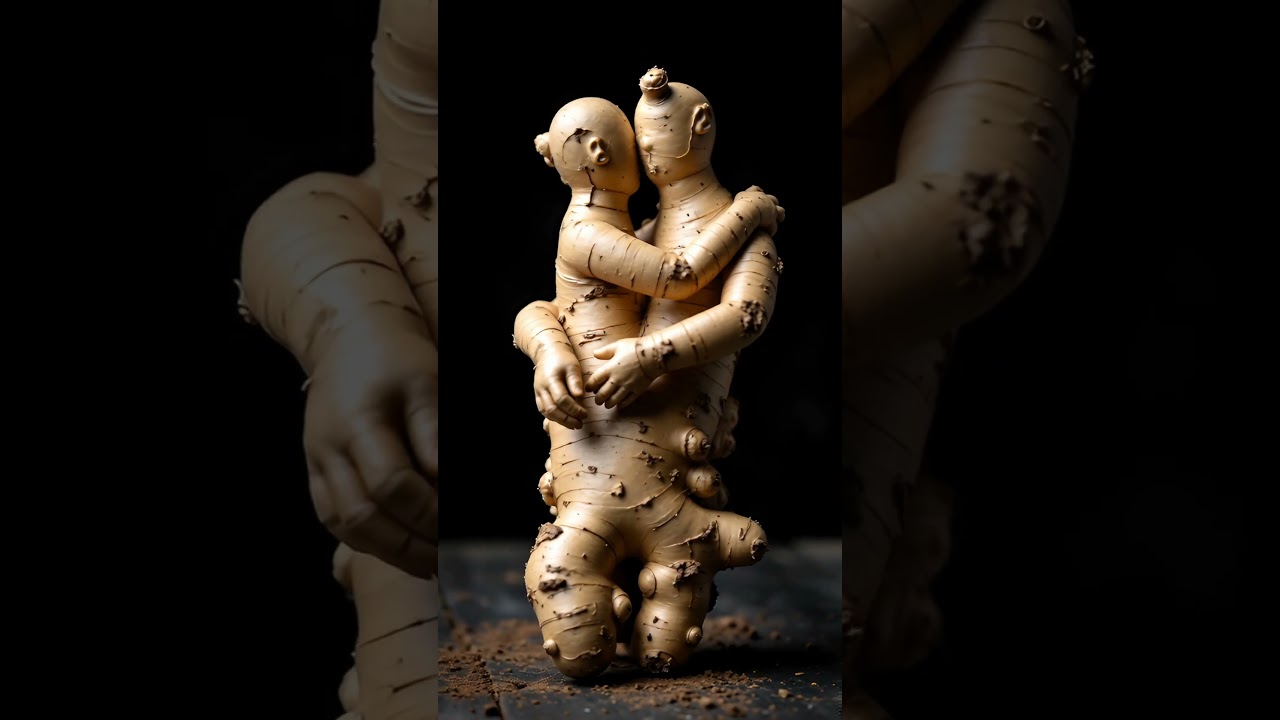 This Ginger Harvest Looks Like a Family Hug 🤯 | Unbelievable Nature Art 