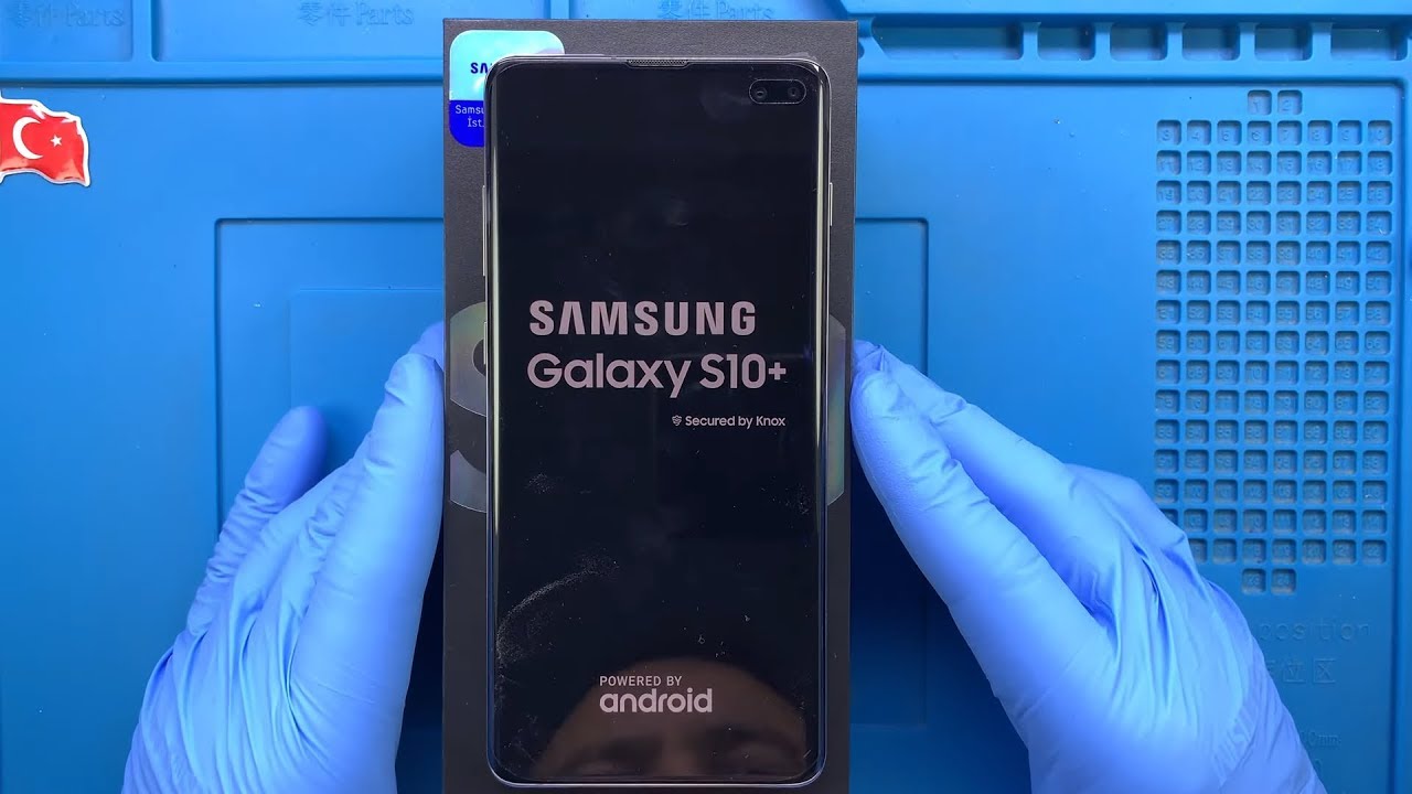 замена экрана SAMSUNG GALAXY S10+ ремонт!