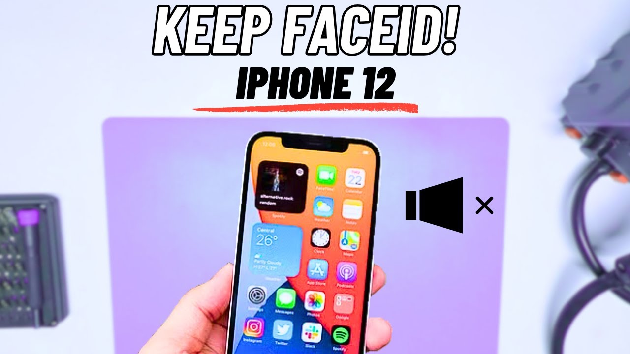 iPhone 12 Ear Speaker Replacement (Keep Face ID!) | Step‑by‑Step Repair