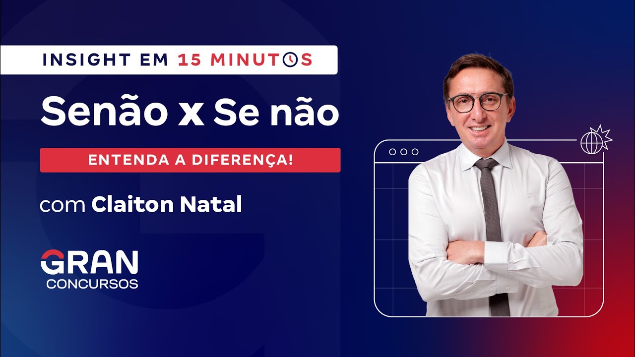 Insight em 15 minutos   Senão e Se Não Com Claiton Natal