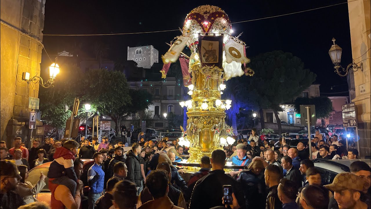 Festa di S. Barbara ‘23 - Paternò (CT).                   Uscita Ufficiale Cereo Panettieri