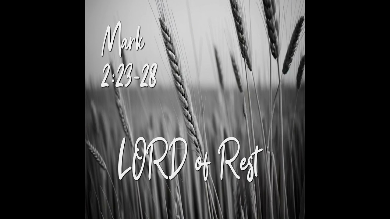 Lord of Rest | Mark 2:23&ndash;28 | Sermon by Pastor Martin Long | Calvary Chapel Albany