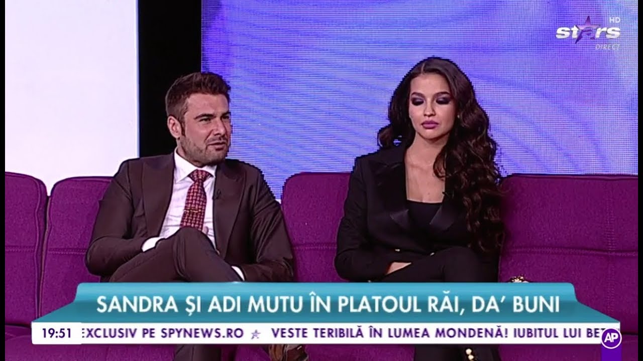 Adrian Mutu: „Sandra m-a cucerit prin frumusețea inimii ei”