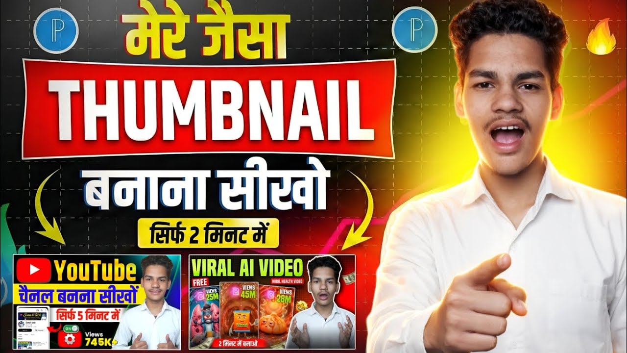 Thumbnail Kaise Banaen | How To Make Thumbnails For YouTube Videos | Yt Expert Sonu 