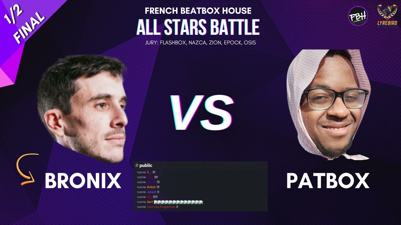 FBH Battle All Stars - 1/2 Final - BRONIX vs PATBOX